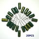 thumbnail image 4 of Condensador electrolítico Radial duradero de alta precisión práctico de 20x para fuente de alimentación conmutada LED fuente de Macarena Capacitor electrolítico, 4 of 7