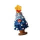 thumbnail image 5 of Árbol de Navidad artificial pequeño regalo de Navidad crochet para decoración de cocina invierno azul, 5 of 9