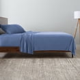 thumbnail image 2 of Ella Jayne Soft Heather Jersey Knit Sheet Set, 3-pc, Twin, Blue, 2 of 4