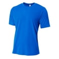 thumbnail image 2 of A4 Spun Poly Tee For Youth Male in Royal | NB3264, 2 of 2