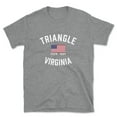 thumbnail image 1 of Triangle Virginia Patriot Men's Cotton T-Shirt, 1 of 1
