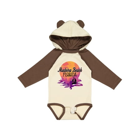 

Inktastic Madeira Beach Florida Gift Baby Girl Long Sleeve Bodysuit