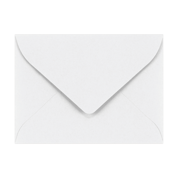 17 Mini Envelopes (2 11/16 x 3 11/16) 70lb. Bright White (50 Qty.)
