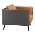 thumbnail image 3 of Moe's Home Collection Messina Leather Armchair, 3 of 6