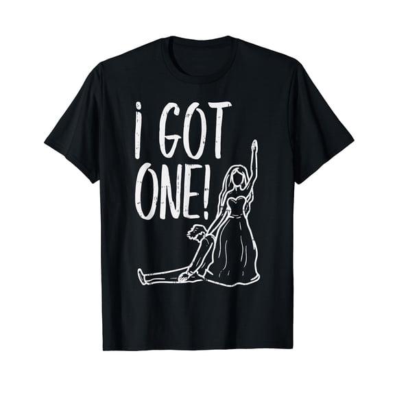 I Got One Funny Bride Gift Bachelorette Wedding Just Married T-Shirt Small