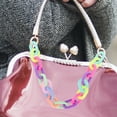 thumbnail image 3 of KAKOWELY acrylic linking rings 800Pcs Acrylic Linking Ring Detachable Acrylic Chain Link Rings Bag Strap Chain Making Rings0.59"X0.39"X0.08", 3 of 5