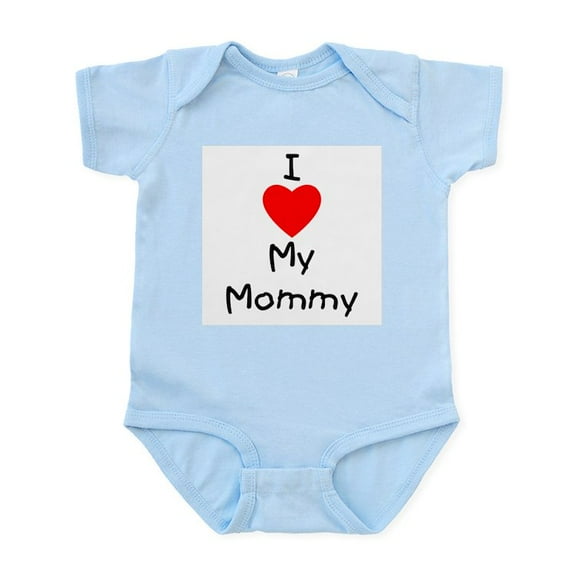 CafePress - I Love My Mommy Infant Bodysuit - Baby Light Bodysuit, Size Newborn - 24 Months