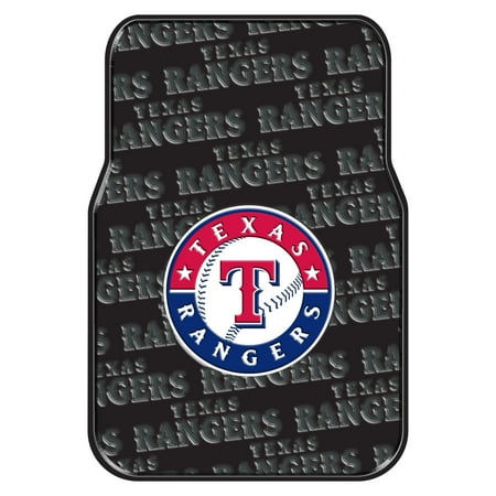- MLB Texas Rangers Floor Mats - Set of 2