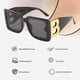 thumbnail image 3 of Las gafas de sol grandes del marco forman las gafas de sol del tiroteo de la calle de la tendencia, hechas de PC, 3 of 6
