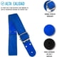 thumbnail image 3 of Correa para guitarra, Strap guitarra acústica, bajo eléctrico, guitarra eléctrica Kidam Gamuza azul, 3 of 3