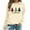 B-Beige, variant on Merry Christmas Sweatshirts for Women 2025 Long Sleeve Crewneck Xmas Tree Graphic Sweatshirt Pullover Tops