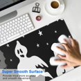 thumbnail image 4 of Long Mouse Pads for Desk,Spooky Halloween Silhouette Pattern Desk Mats on Top Of Desks, Desk Mouse Pad Extra Large with 3mm Non-Slip Base and Stitched Edge for Gaming,Office,Work,Home 31.5x11.8in, 4 of 5