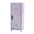 thumbnail image 1 of Siruishop Mini Locker Cute Metal with Lock and Key Desk Cabinet for Cards Toys Makeups violet, 1 of 8