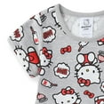 thumbnail image 2 of Hello Kitty Sanrio Girls French Terry Skater Dress for (Girls), Sizes 2T-12, 2 of 4