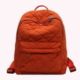 thumbnail image 2 of Papa Día Acolchado Capacal Hinchazón Mujeres Color Sólido Soft Commuting Rucksack, 2 of 9