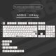 thumbnail image 2 of 124 Teclas Japonesas PBT Blanco AE86 Inicial D Cherry Tapa de Teclas para Cherry MX Teclado 61 68 84 87 96 98 104, 2 of 5