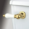 thumbnail image 2 of Kingston Brass KTPL2 Levier de Réservoir en Porcelaine - Laiton Poli, 2 of 3