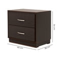 thumbnail image 5 of Set de 2 buros Aleska Chocolate Kessa Muebles, 5 of 5