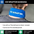 thumbnail image 5 of Ice Wraptor Cooling Neck Bandana with 6 Cryosheet Strip Inserts - Keep cool on hot days., 5 of 5