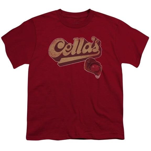 Tootsie Roll Cellas Logo S/S Youth 18/1 T-Shirt Cardinal