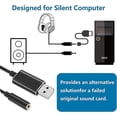 thumbnail image 2 of Usb Audio Adapter,usb To 3.5mm Audio Jack Adapter, Usb External, 2 of 5