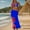 Blue, variant on TIANZEN Women's Triangle Bikini Sets Floral 3 Piece Swimsuit Bathing Suit Cover Up Long Skirt Long Swim Tops Women with Bra Shorts Bikini Swimsuits for Women with Shorts