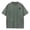 478#Army Green, variant on Men Soft Cotton Retro Oversized Crew Tee Vintage Wash Palm Sunset Graphic Short Sleeve Beach Vacation Daily Tops Army Green M