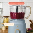 thumbnail image 6 of Beautiful 10-Cup Food Processor with Accessories, Cornflower Blue by Drew Barrymore, 6 of 19