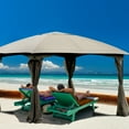 thumbnail image 5 of Gymax 11.5FT Patio Gazebo Canopy Tent Wedding Party Shelter Awning Mosquito Netting, 5 of 10