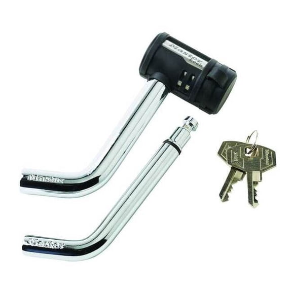 Master Lock 1/2 In (13mm) and 5/8 In (16mm) Swivel Head Receiver Lock