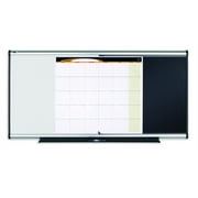 Quartet Prestige 3-in-1 Combination Board 48 x 24 Aluminum Frame - Combination