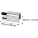 thumbnail image 2 of Toilet Seat Hinges Replacement, Soft Close Toilet Fittings Fixing Kit with Installation Accessories for Most Toilet Lids(Silver) g20242307609, 2 of 5