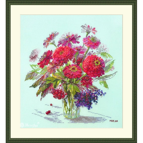 September Colour K-221 Counted Cross-Stitch Kit