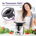 thumbnail image 3 of Yazoeia Coupling For Motor Replacement For Thermomix TM31 Food Processor Spare Parts For Thermomix TM31 (Black) CJC912-187158, 3 of 6
