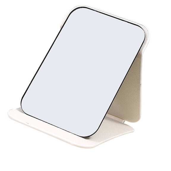 Cosmetic Mirror Standing Mirror Adjustable Angles Table Mirror Foldable Mirror