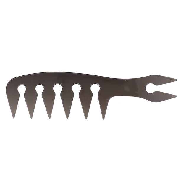 Peine De Pelo De Dientes Anchos, 6 Tipos De Peine Portátil Para Peine De Pelo De Aceite Para Hombres, Peine De Peluquería Con Largo Y Conveniente Para Peinarse En Casa Y