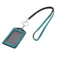 thumbnail image 2 of Lanyards And Vertical ID Badge Holder Resin Rhinestone Waterproof And Dustproof Sky Blue, 2 of 8