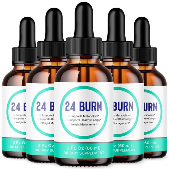 24 Burn Advanced Formula Drops Supporting Your Active Lifesyle Naturally 24Burn 150 Servings