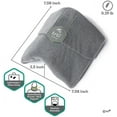 thumbnail image 3 of Plane Travel Nap U-shaped Pillow Neck Support Pillow Black 1st, 3 of 5