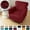 Wine Red, variant on ATJIA Stretch Chair Covers Banquet Armchair Slipcovers Velvet Armchair Sofa Covers Chair Slipcover Anti-Slip for Living Room
