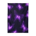 thumbnail image 2 of 60x120 Inch Tablecloth Polyester Square Tablecloth for Home Kitchen Dinner Decor Glowing Butterflies Pattern, 2 of 9