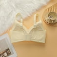 thumbnail image 6 of Riforla Plus Size Seamless Jelly Bra Wireless Comfortable Support for Large Bust Women Bras Beige XL, 6 of 9