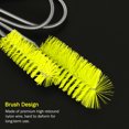thumbnail image 4 of Miangastore 2pcs Kitchen U-shaped Pipe Brush Cleaning Brush Glass Inlet and Outlet Nylon Brush Aquarium Cleaning Tools Spring Brushes for Home (Yellow), 4 of 8