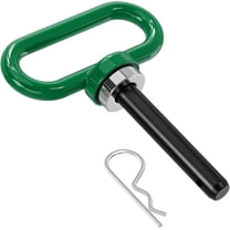 Nilight 1/2 Inch Diameter Heavy Duty Ultra Strong Neodymium Magnet Trailer Hitch Pin Green for Lawn Mower, Tractor, Towing Cargo, ATV Trailer