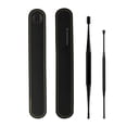 thumbnail image 1 of 2Pcs/Set Double-Ended Earpick Soft Silicone Ear Pick Ear Wax Curette Remover Ear Cleaner Spoon Spiral Ear Tool, 1 of 7