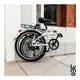 thumbnail image 5 of Bicicleta Plegable LUMO Montaña R22 Urbana 7 Velocidades Liviana Blanco, 5 of 9