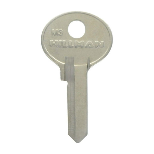 Llave Lock Hillman KeyKrafter 140 de latón para casa o oficina, paquete de 4