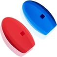 thumbnail image 2 of Silicone Smart Entry Case Rubber Cover Skin Fob Holder for Nissan Rogue 3B Key (red and blue), 2 of 4