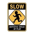 thumbnail image 1 of Front Door Sign Humorous Rust Proof Metal Reflective Outdoor for Yard Driveway, 1 of 6