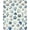 Blue, Pattern 3, variant on ODIKA 5'x7' Machine Washable Non-Slip Area Rug, Maritime Compass Rose with Reef Garden Accents High Traffic Rug, Blue, 212344